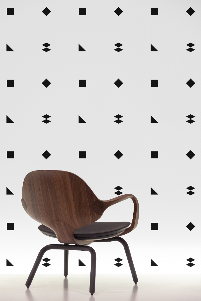 Wall 1628 — With chair mockup surface