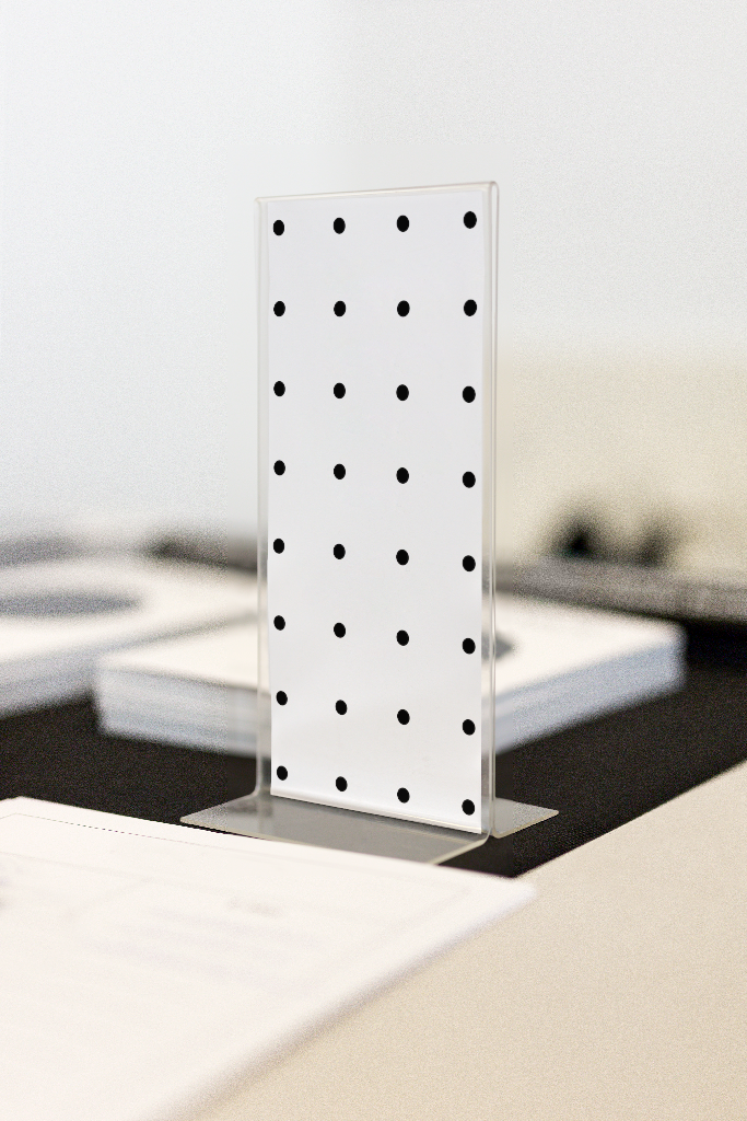 Sign 2111 — Plastic display mockup surface