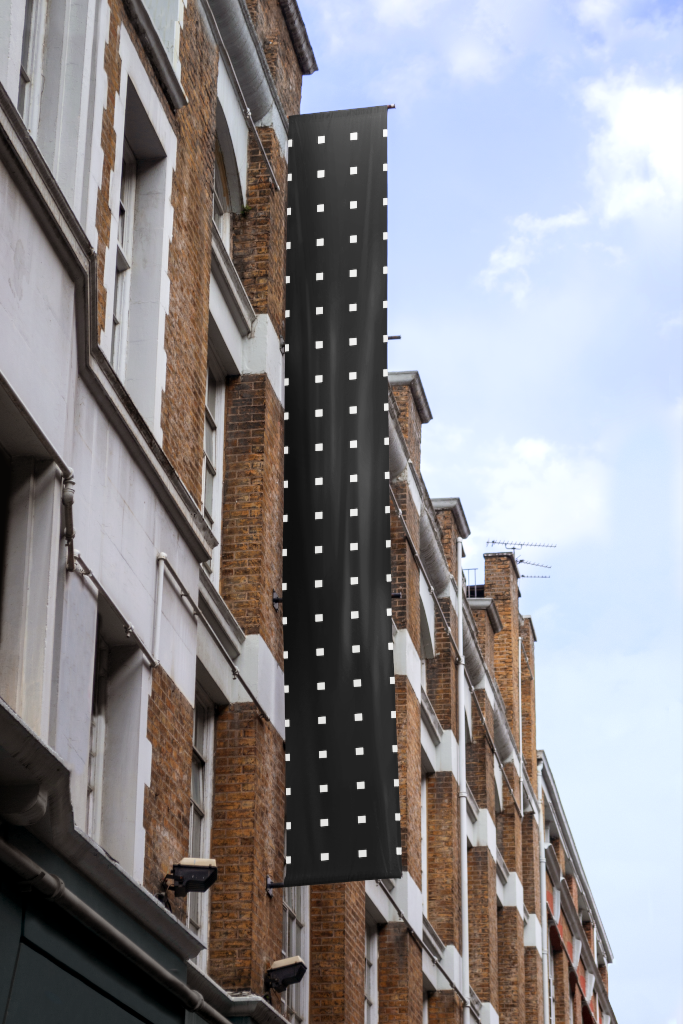 Banner 2288 — On building mockup surface