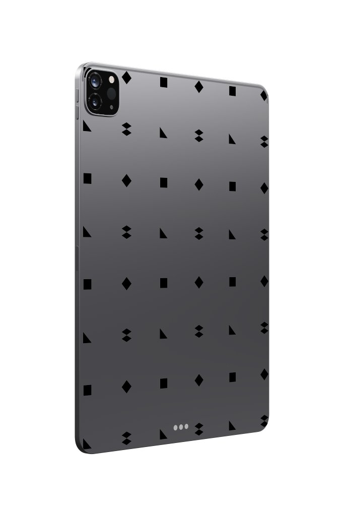 Object 2389 — Tablet, gray vertical mockup surface