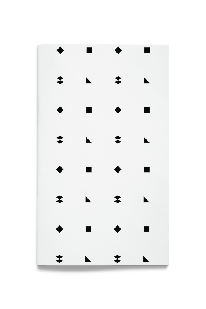 Booklet 5083 — Saddlestitch, closed mockup surface