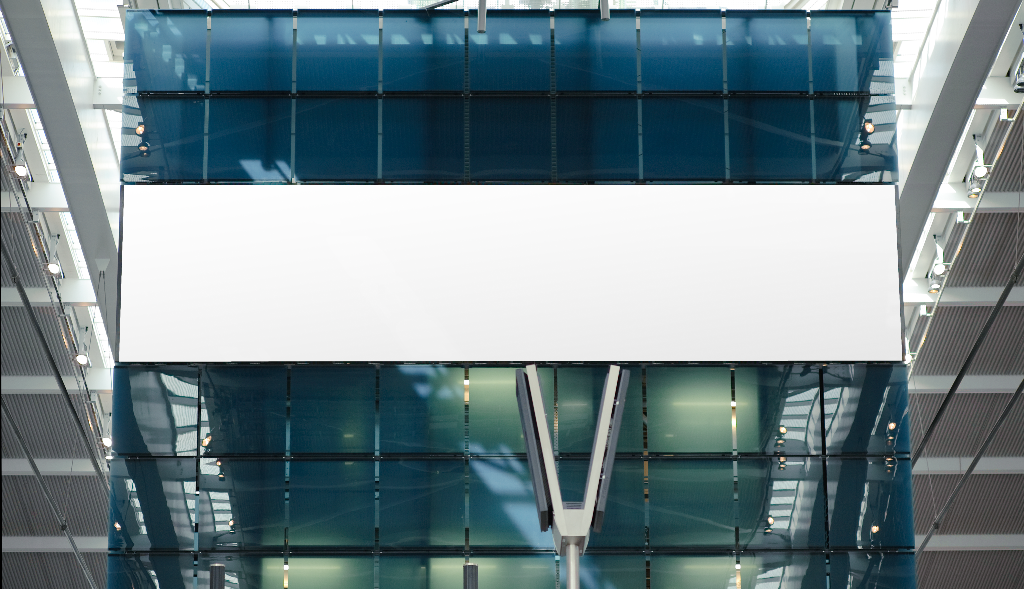 Display 0547 — On glass grid mockup surface