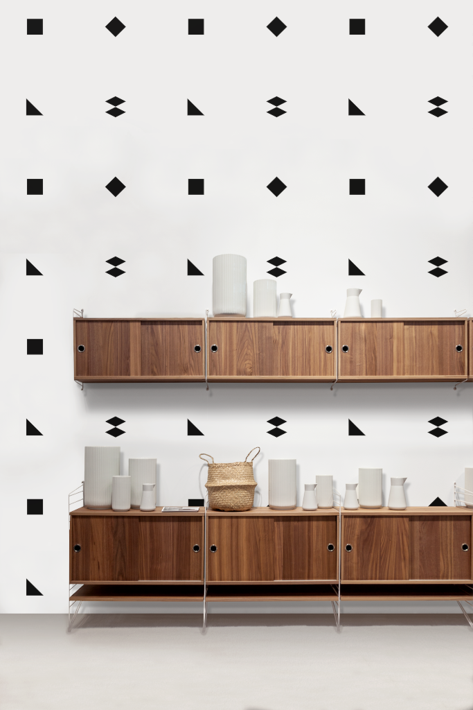 Wall 1441 — With sideboard mockup surface