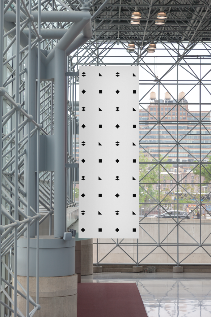 Sign 1607 — Trade show, hanging mockup surface