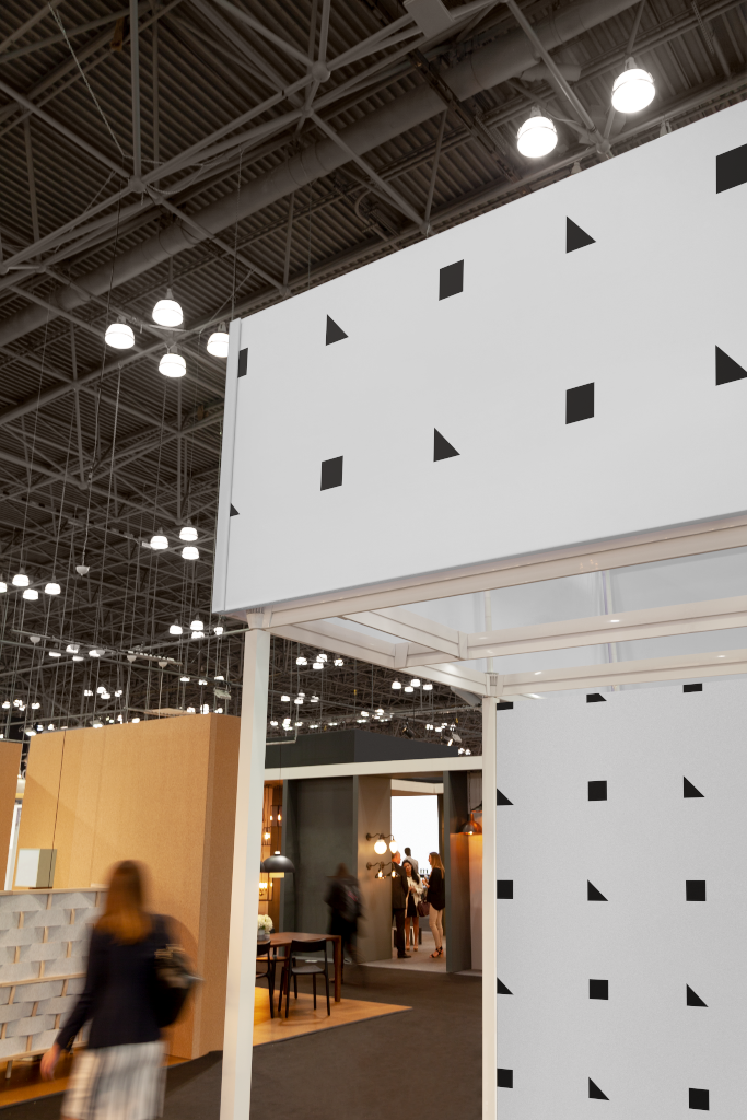 Sign 1620 — Trade show, panels mockup surface