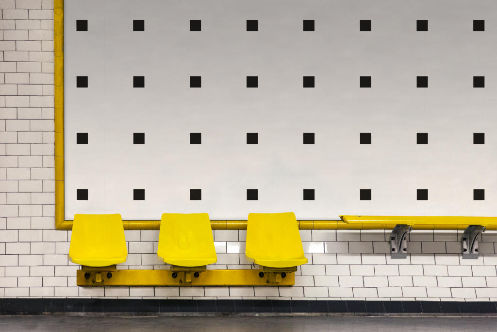 Billboard 1910 — Subway mockup surface