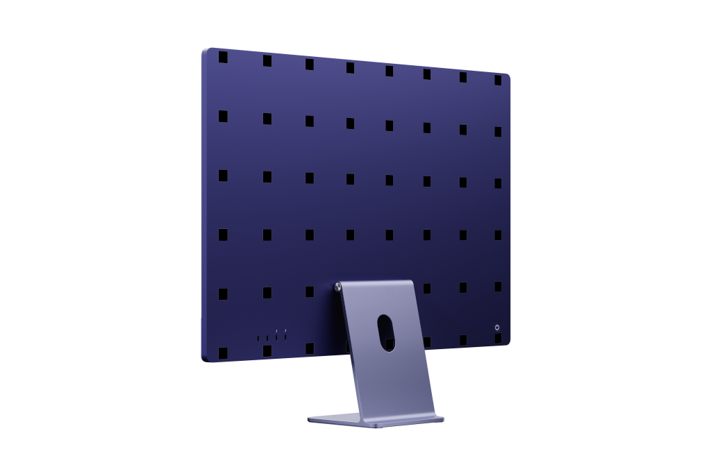 Object 2437 — 24-inch, purple mockup surface