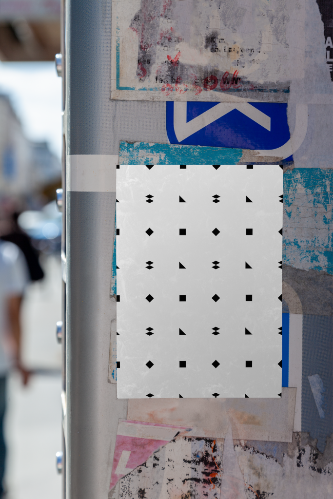 Sticker 1867 — On box mockup surface