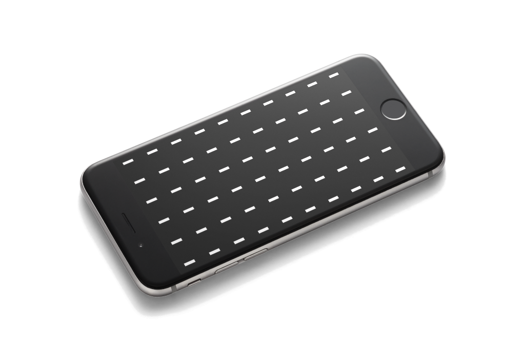 Display 0823 — Phone, horizontal mockup surface