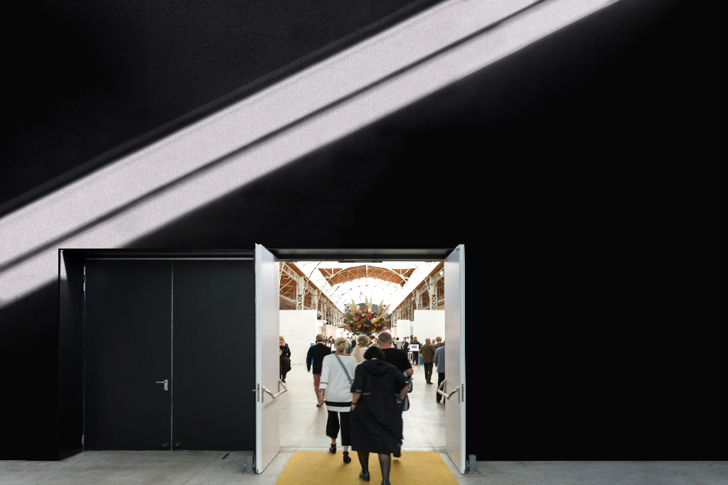 Wall 2142 — Entrance mockup surface