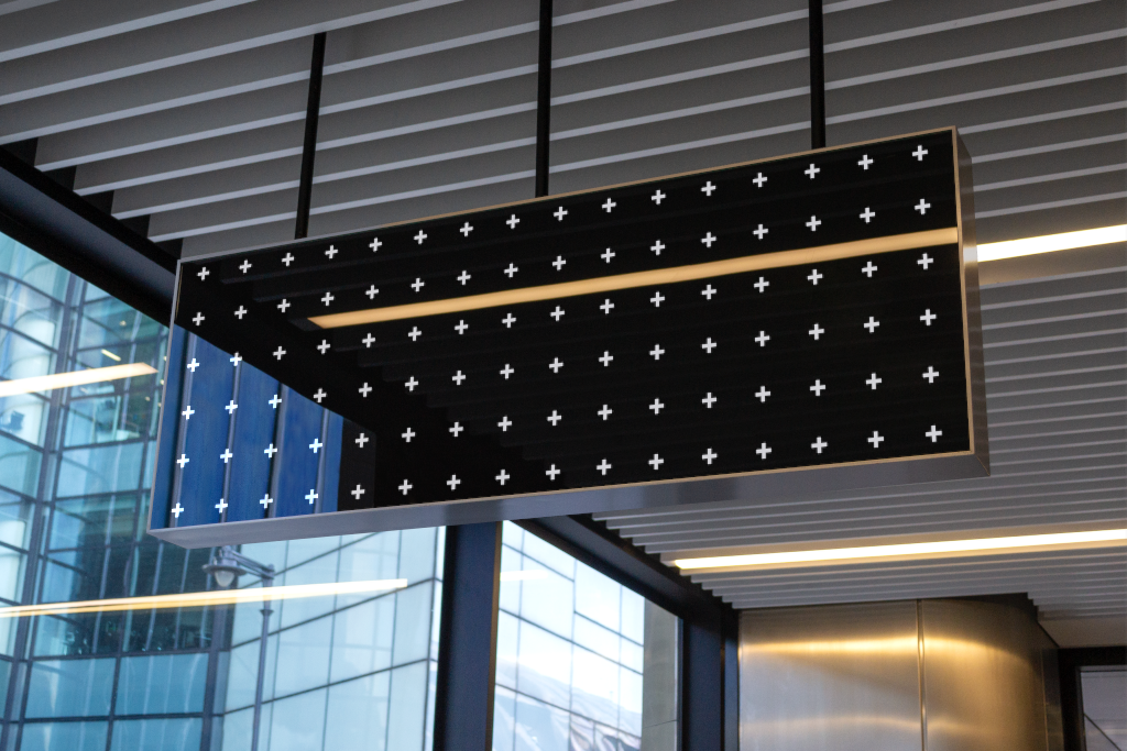 Sign 2271 — Hanging mockup surface