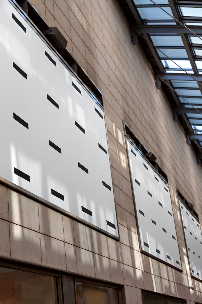 Billboard 1850 — Multiple, on wall mockup surface