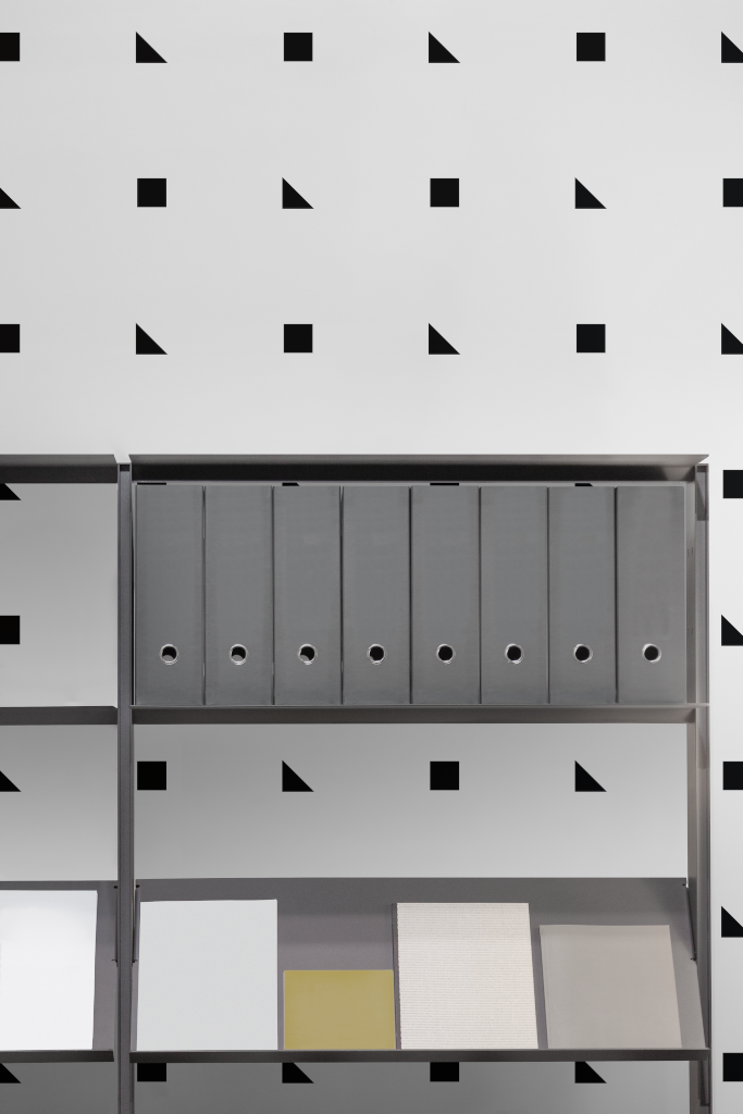 Wall 1460 — With bookshelf mockup surface