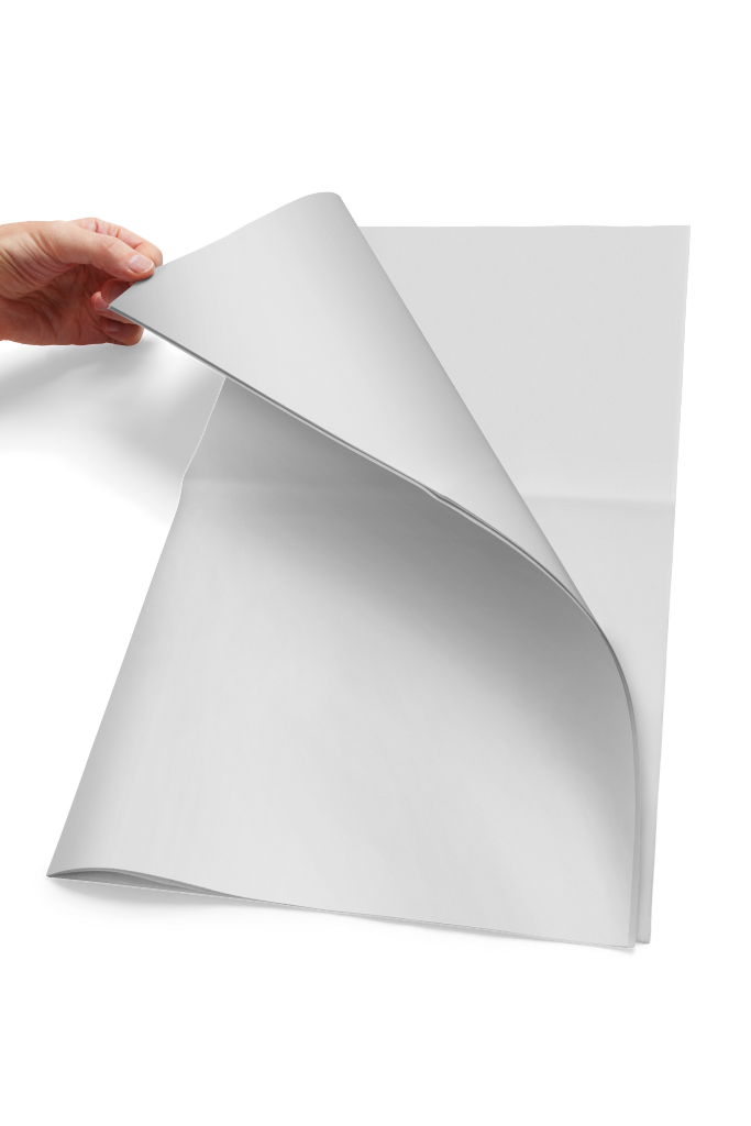 Newspaper 0931 — With hand mockup surface