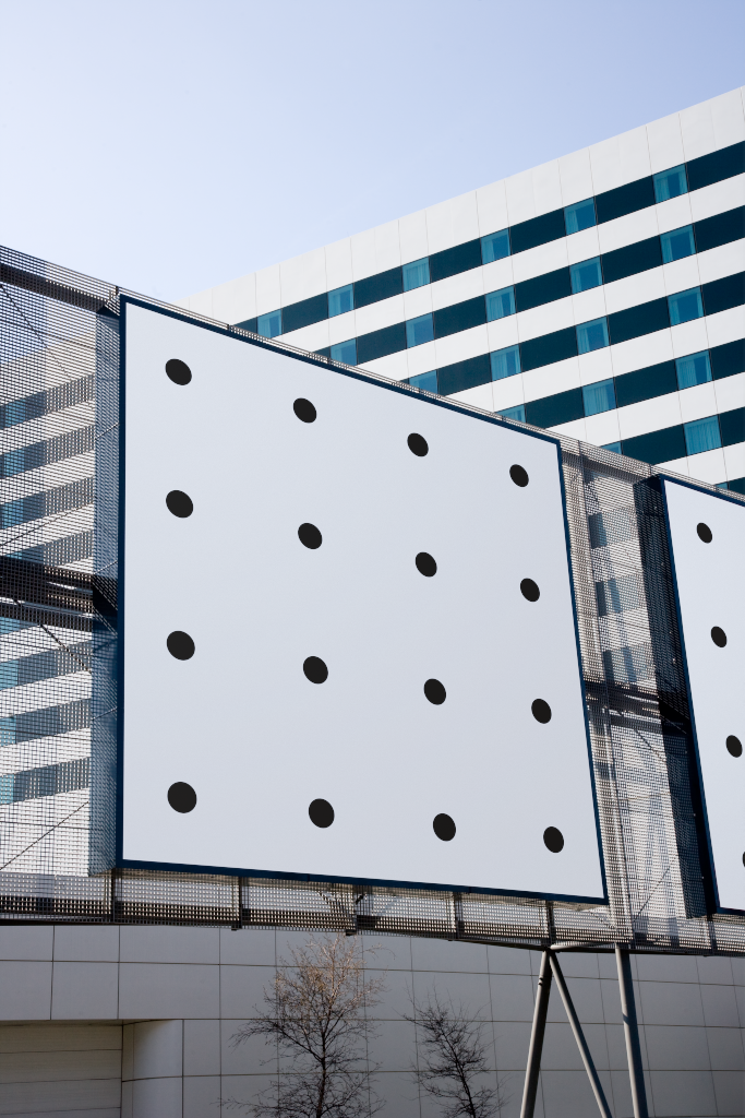 Billboard 0478 — two together, in front mockup surface