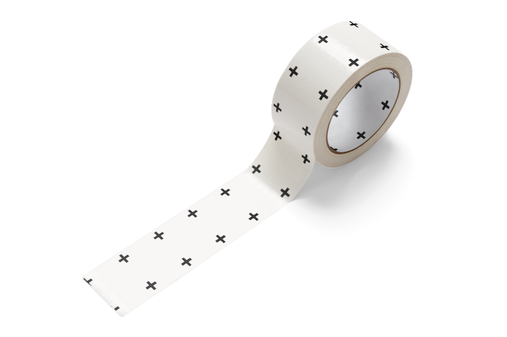 Object 0628 — tape mockup surface