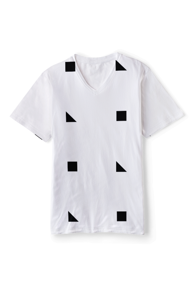 Shirt 1698 — V-neck mockup surface