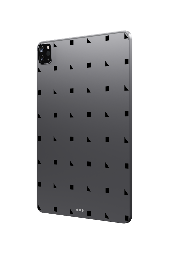 Object 2391 — Tablet, gray vertical mockup surface