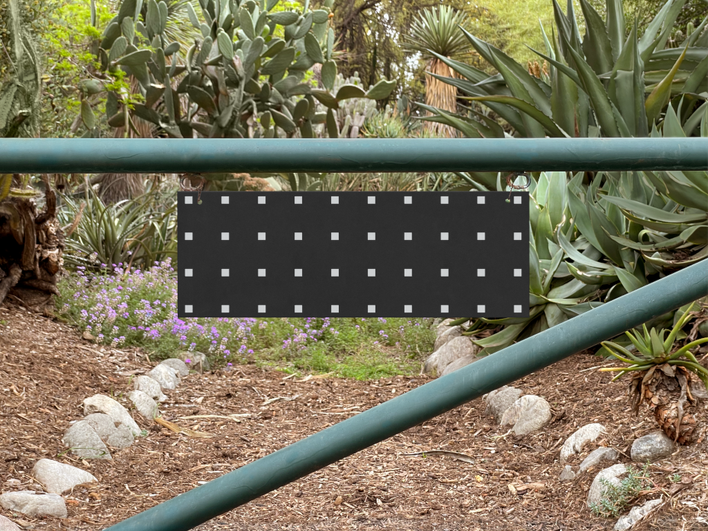 Sign 2403 — Hanging mockup surface