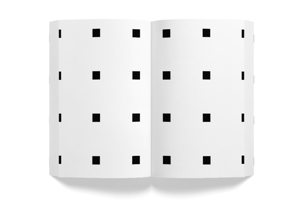 Book 1019 — Softcover, open mockup surface