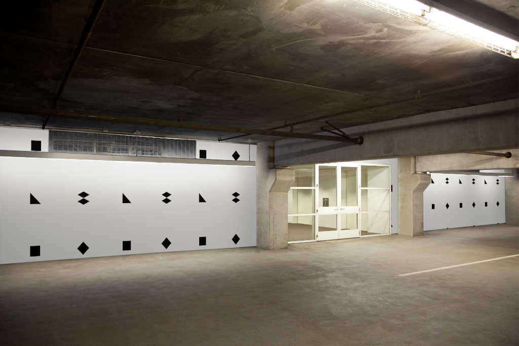 Interior 0522 — Garage, looking right mockup surface