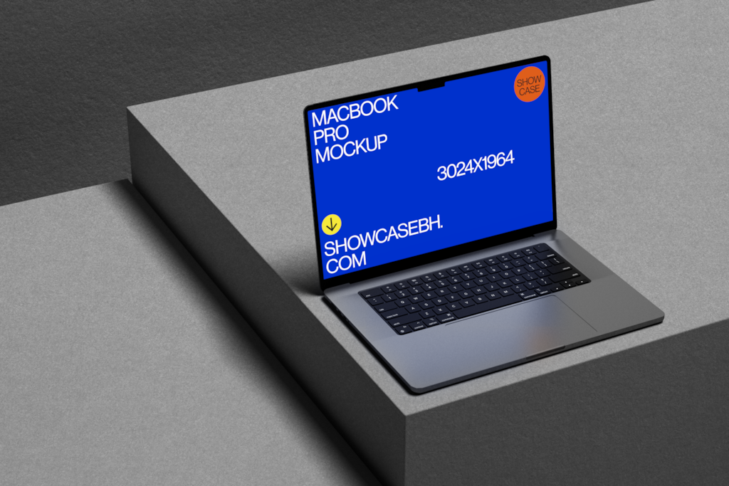 SL14_Macbook — Laptop mockup surface