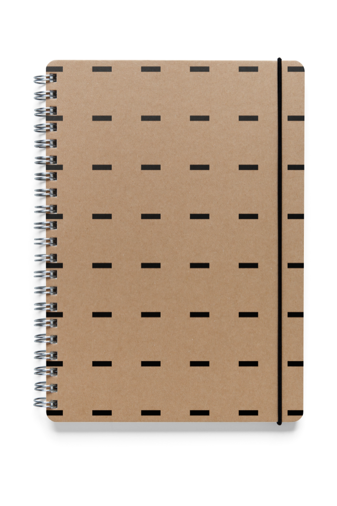 Book 0623 — spiral notebook mockup surface