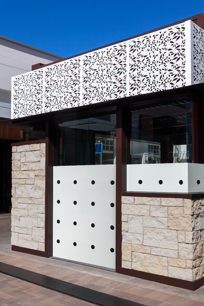 Storefront 1802 — Coming soon display mockup surface