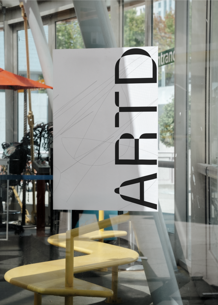 Poster C03 020 — On glass mockup surface