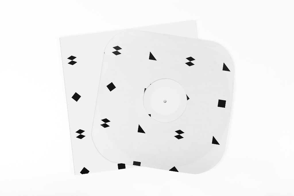 Record 2186 — In inner sleeve, on sleeve mockup surface