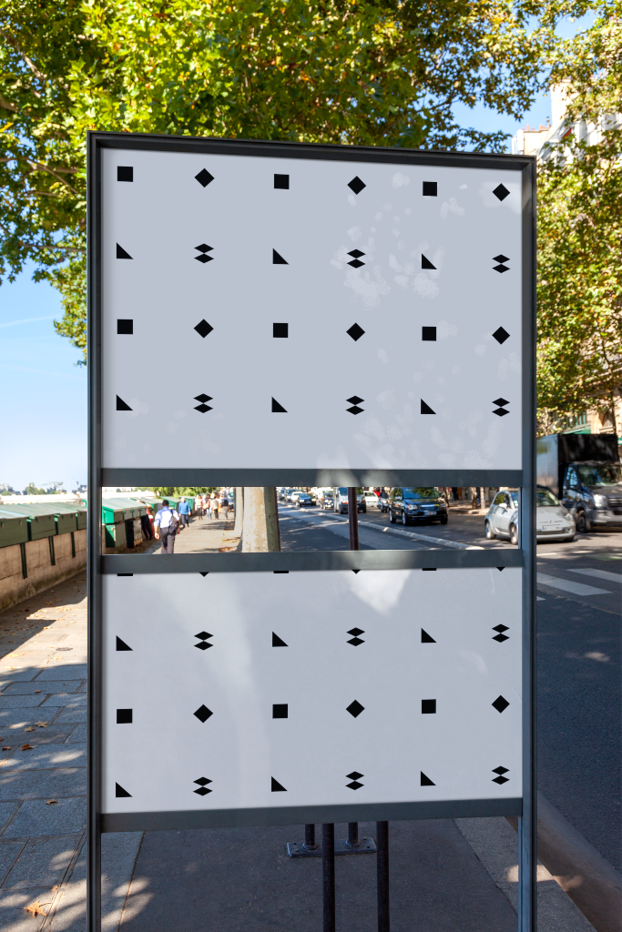 Sign 1890 — Freestanding mockup surface