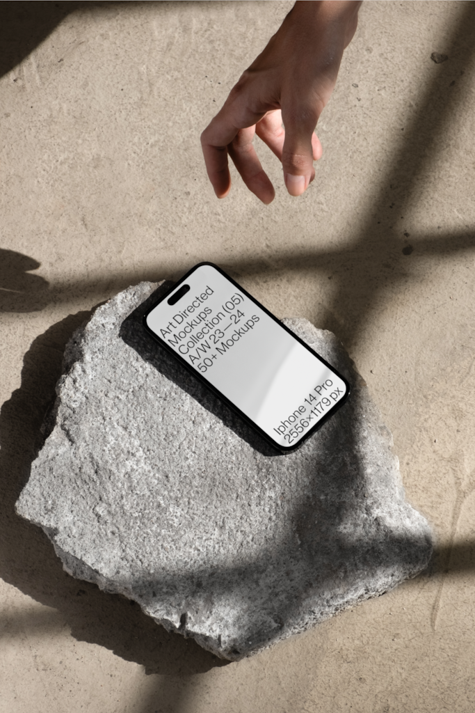 Iphone 14 Pro C05-045 — Phone mockup surface