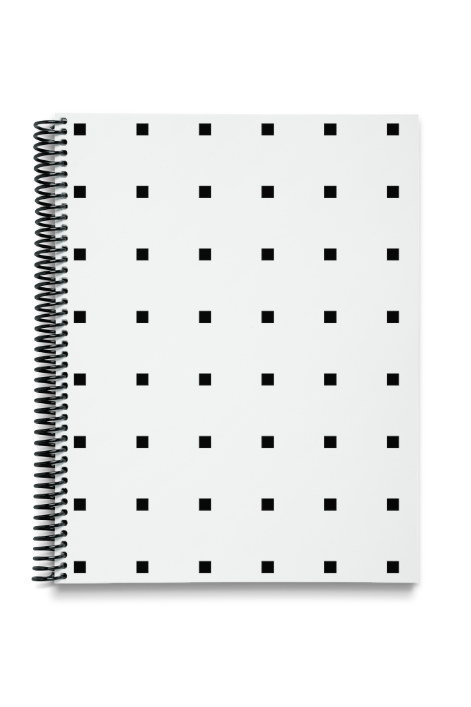 Booklet 0296 — Spiral, closed mockup surface