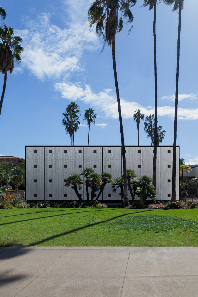 Building 1775 — Wood panels mockup surface