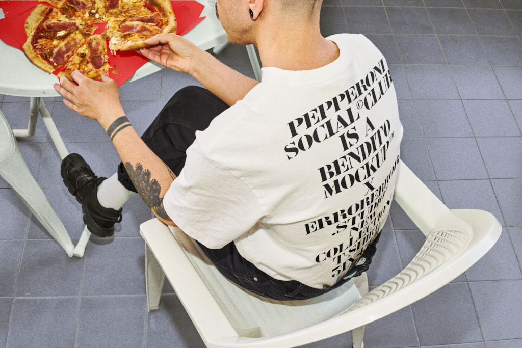 PSCv2 T-Shirt 03 Mockup — Back mockup surface