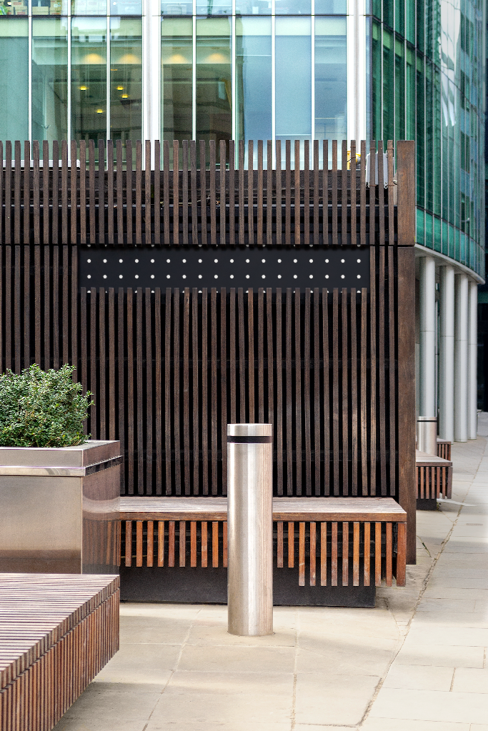 Sign 2307 — On wall mockup surface