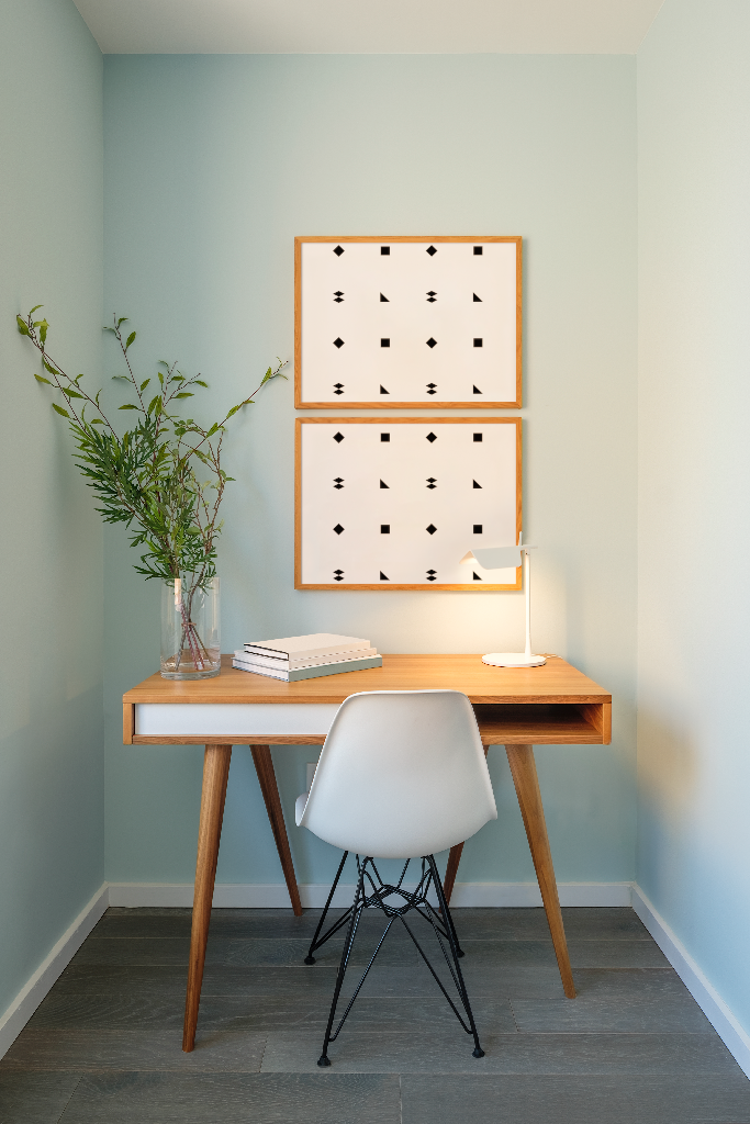 Print 2154 — Dual, framed mockup surface