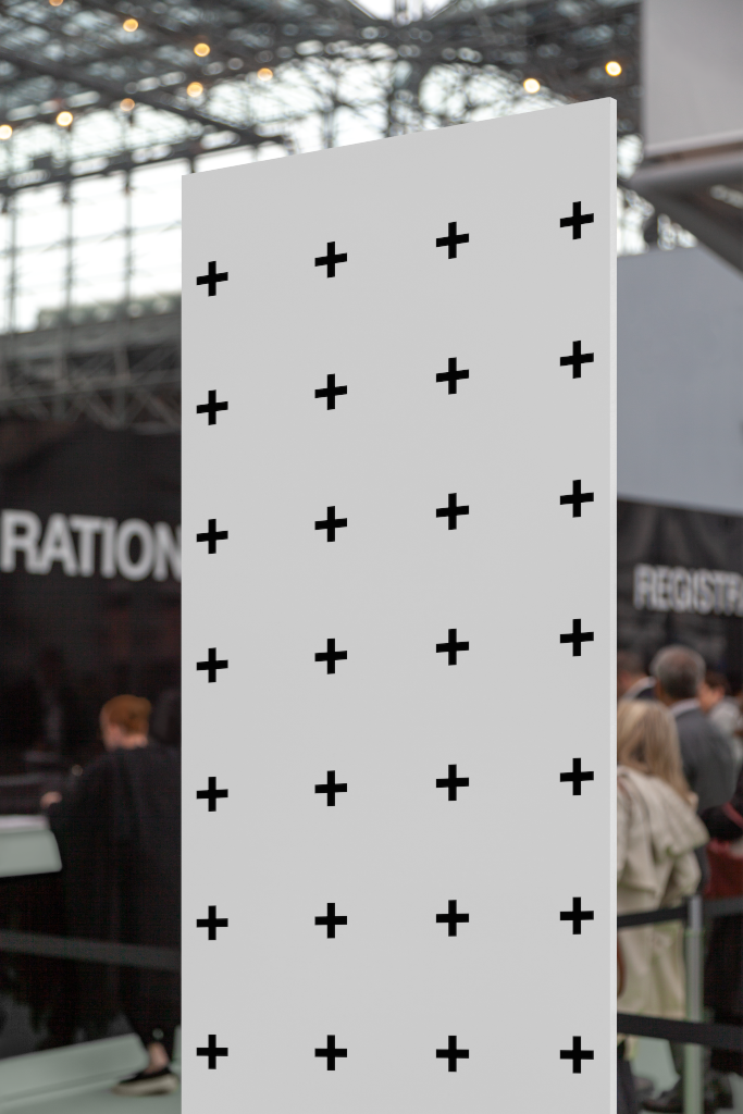 Sign 1591 — Standee mockup surface