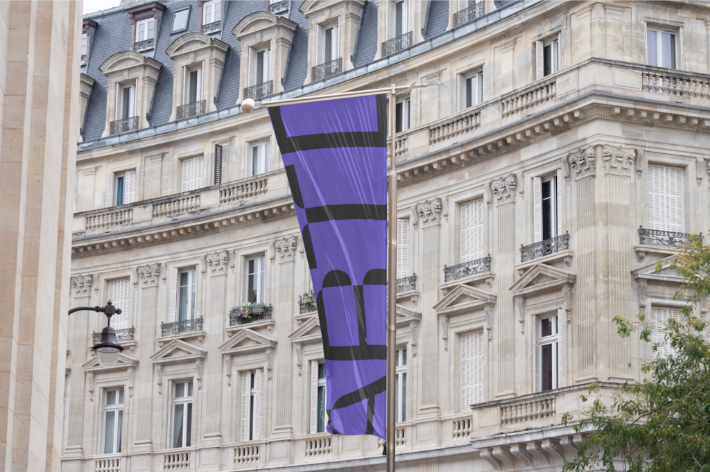 Flag C03 001 — On pole mockup surface