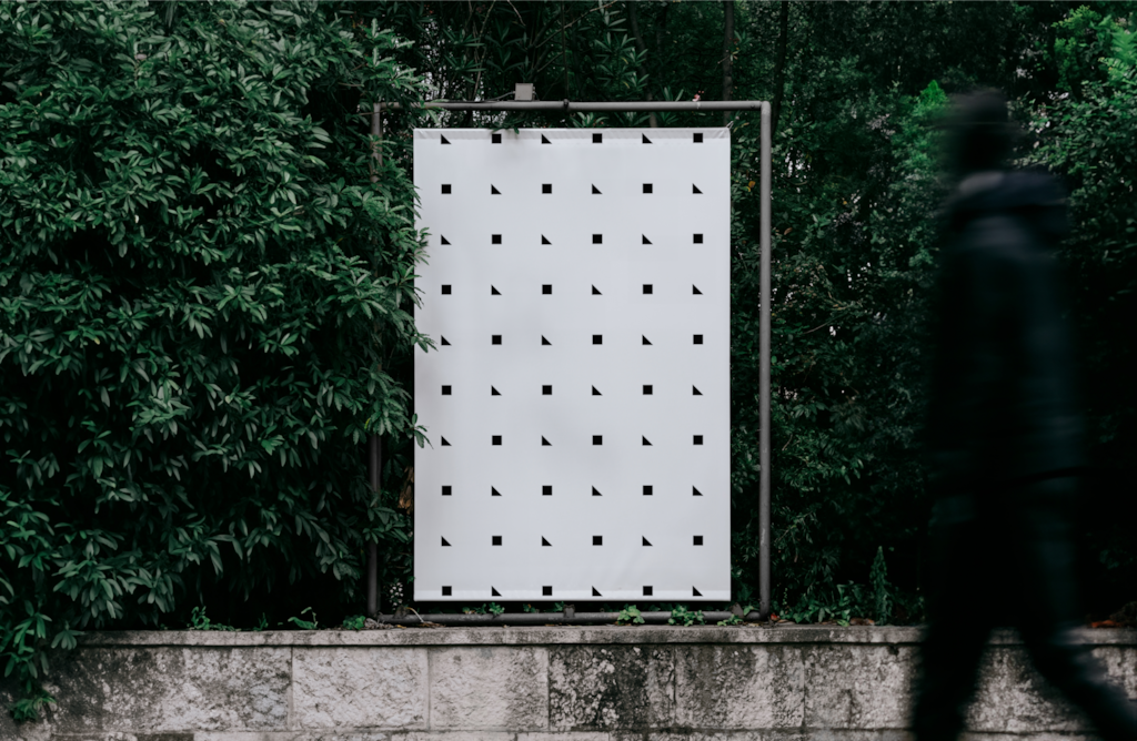 Poster C04 048 — Freestanding mockup surface
