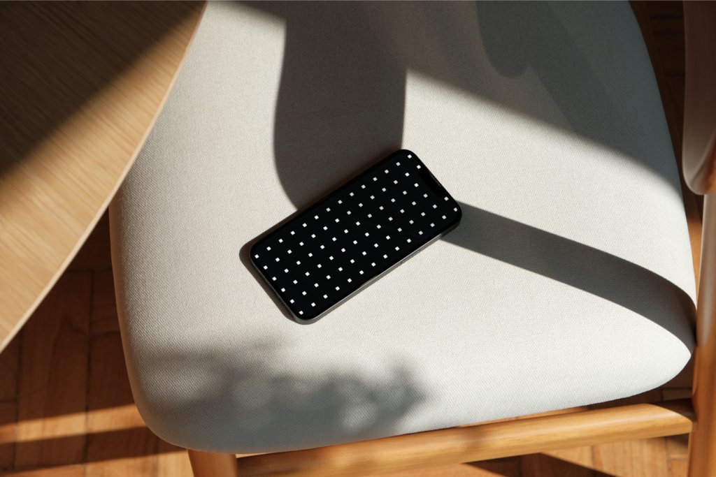Device C03 038 — Phone mockup surface