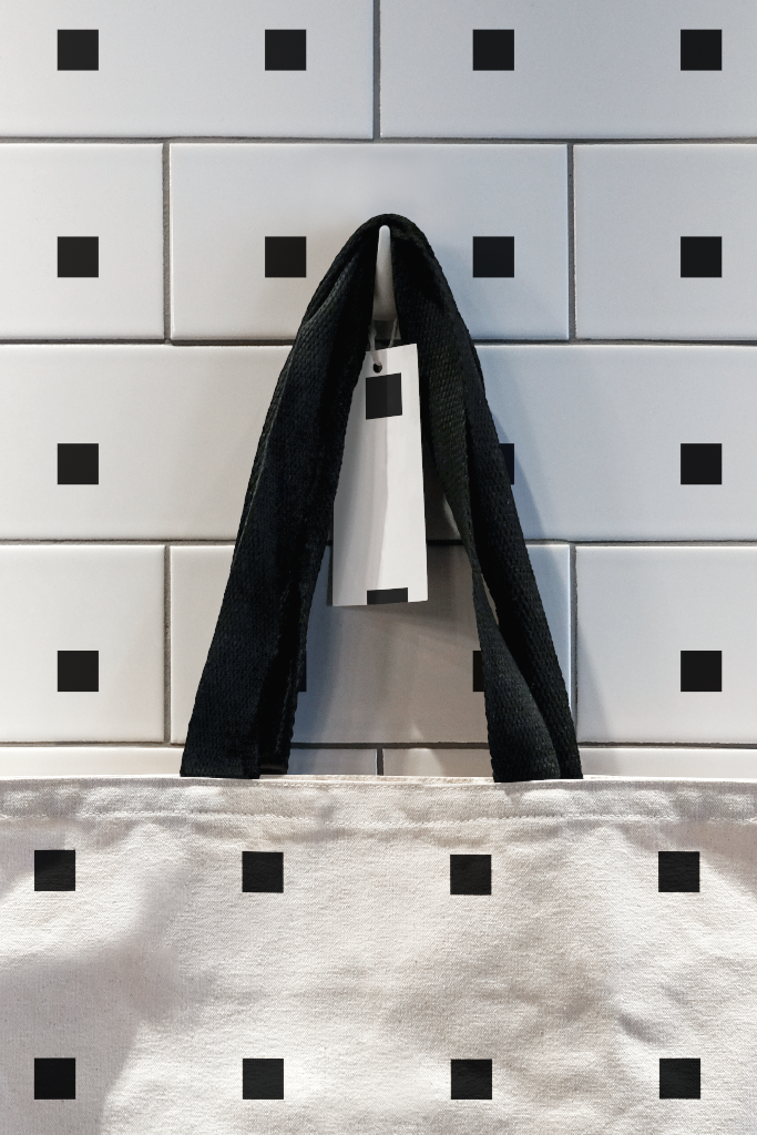 Tag 1981 — Bag mockup surface