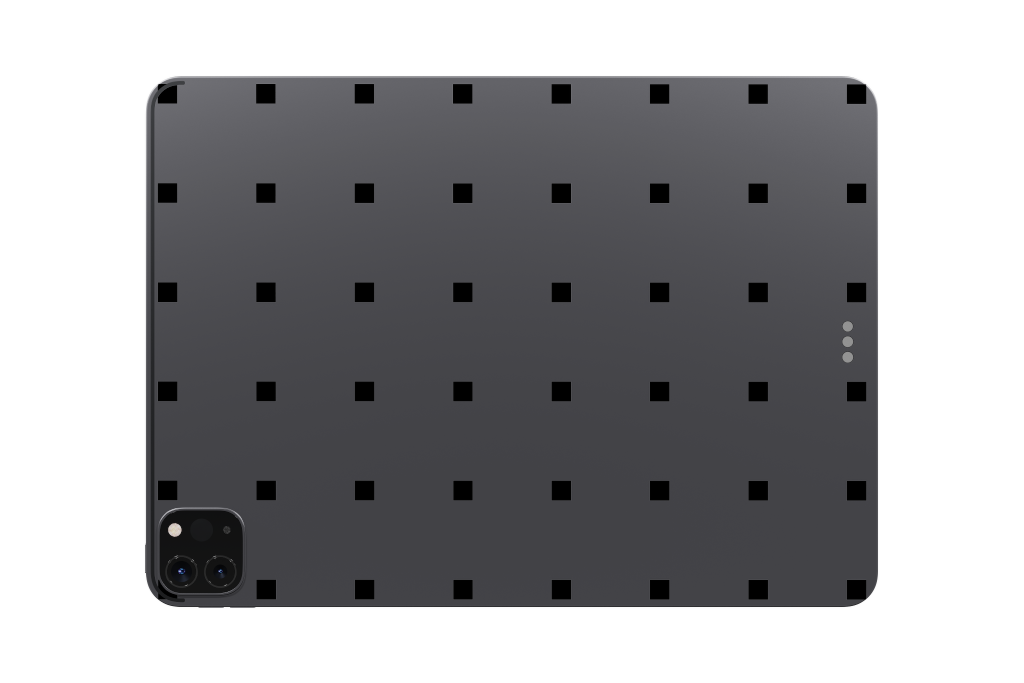 Object 2378 — Tablet, grey horizontal mockup surface