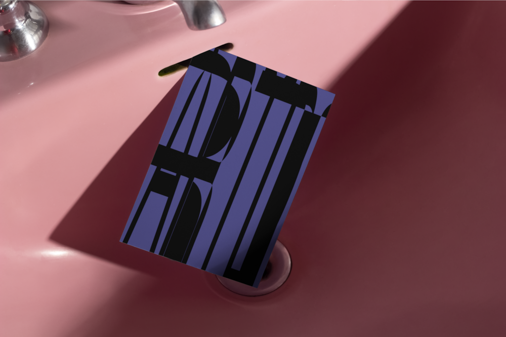 Print C04 030 — On sink mockup surface