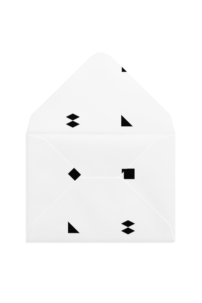 Envelope 1194 — Back, open mockup surface