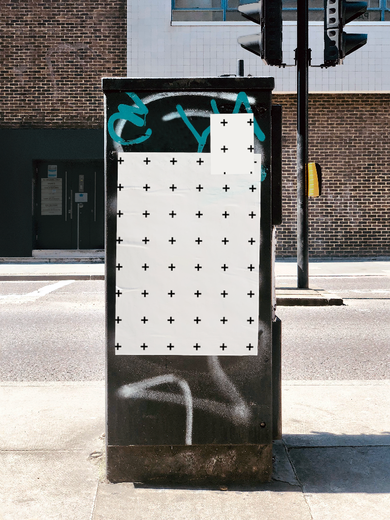 Poster 2515 — On box mockup surface