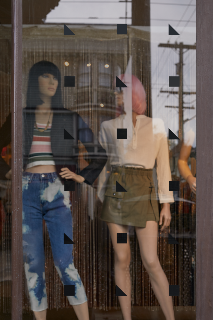 Storefront 1708 — Window glass mockup surface