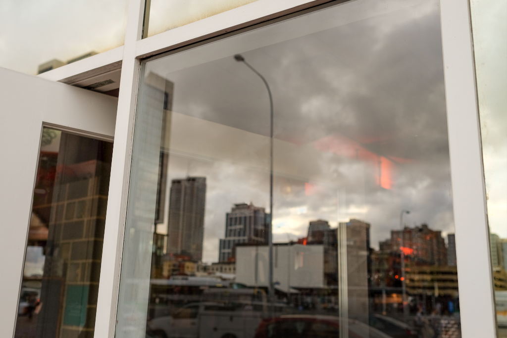 Storefront 2127 — Window glass mockup surface