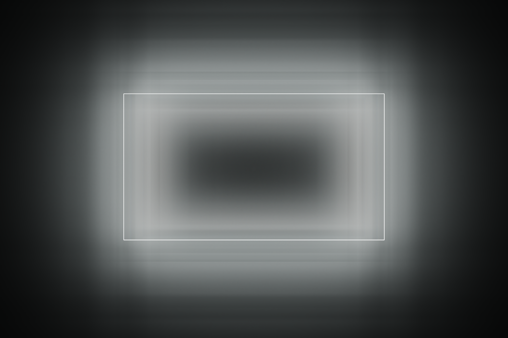 Display 2511 — TV, 70-inch, transparent mockup surface