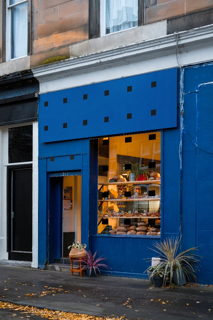 Storefront 2050 — Front, with window mockup surface